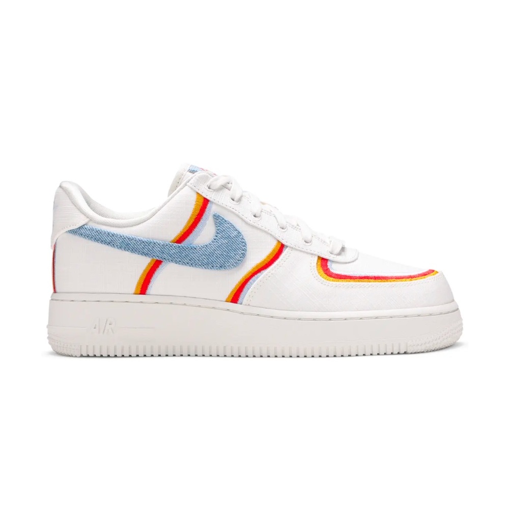 Nike Air Force 1 Low Sail Denim Swoosh
